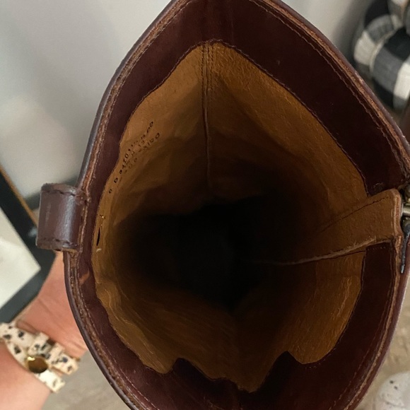 NWOT Frye Redwood Melissa Tab Tall Riding Boots - Picture 5 of 10